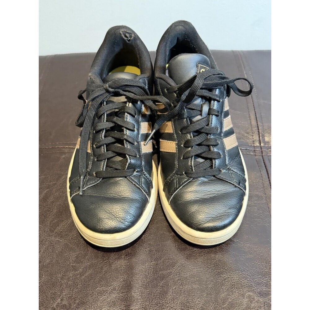 Adidas Cloudfoam Black and Rose Gold Sneakers Size 7.5 HWI 28Y001 - Picture 2 of 8